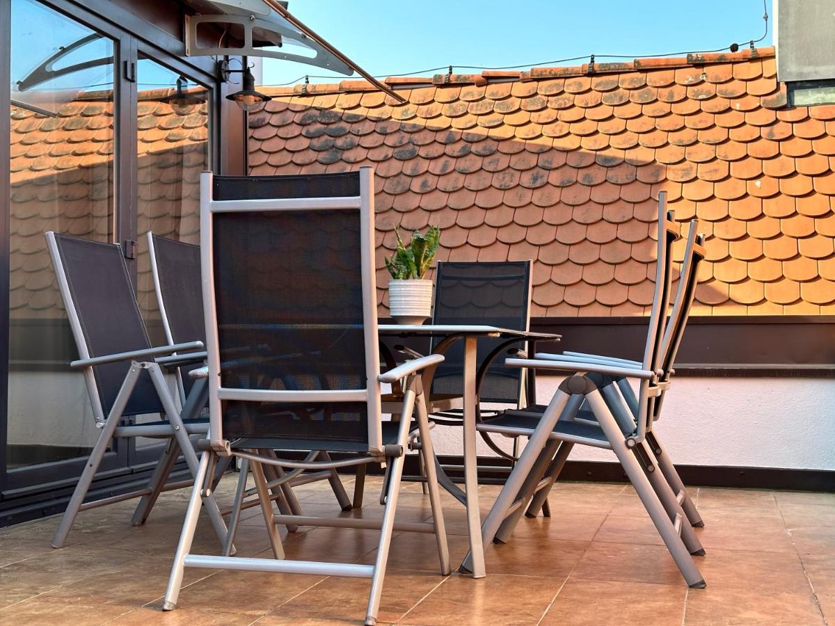 Amao-Green I 90Qm I Penthouse Maisonette Mit Rooftop I City Center I King-Size Betten Лар Екстер'єр фото
